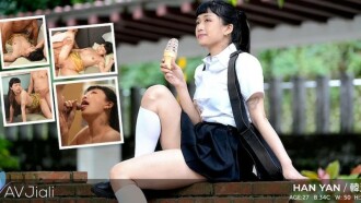 目標是在日本作為 AV 女演員首次亮相的美麗臺灣女孩
