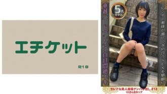 挑選美麗的名人妻子和中出 #13 Riku-san B 罩杯 460 3