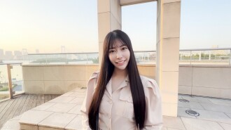 [Engel Advent! !! ] Geki Kawa Active Blue ◯ Gakuin University Student Himari Ein 20-jähriger hellhäutiger Körper voller Transparenz, der erste Vaginal-Cumshot ...
