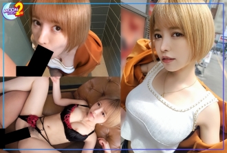 [傲嬌金發gal（Do M）和通姦]“我沒聽說你有妻子和孩子（生氣）”與一個蓬鬆的金髮美甲師和解，沉迷於性快樂♪Irama打屁股勒死我可以不要抗拒這種 de M 遊戲引起我大腦共鳴的快感！他們本來應該討論他們的未來，但最後他們在浴室裡口交，在酒店裡射了 3 次！ ！ ！ [Amachua 鞍 REC # 假名 # 美甲師]