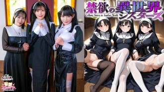 【異世界禁慾姊妹】① 被召喚到只有女性的世界？修女院長親自為她口交並品嚐！ ② 被自己的第一個男人震驚？ ！當場失去童貞！ ③ 害羞的叛逆姊妹也加入了這場混戰！四人無限暢飲？ ！ 【幻想情色 #安娜、奧內特和莎倫】